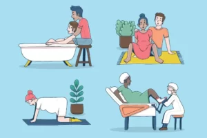 اعراض الولادة الطبيعية في الشهر التاسع